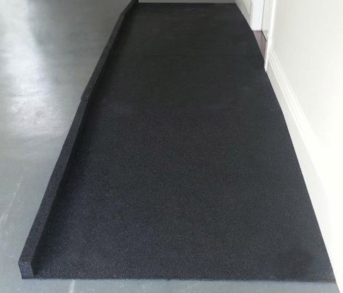 Custom Rubber Ramp by  - Australian Ramp and Access Solutions