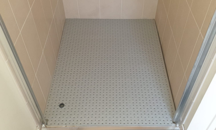 shower base insert