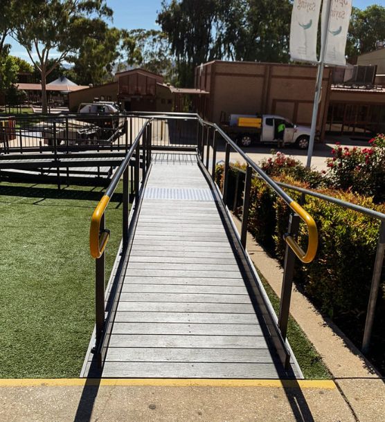 Wodonga Catholic College access ramp
